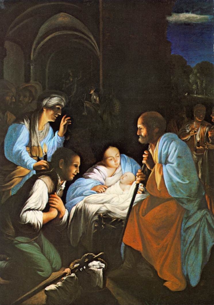 The Birth of Christ by SARACENI, Carlo