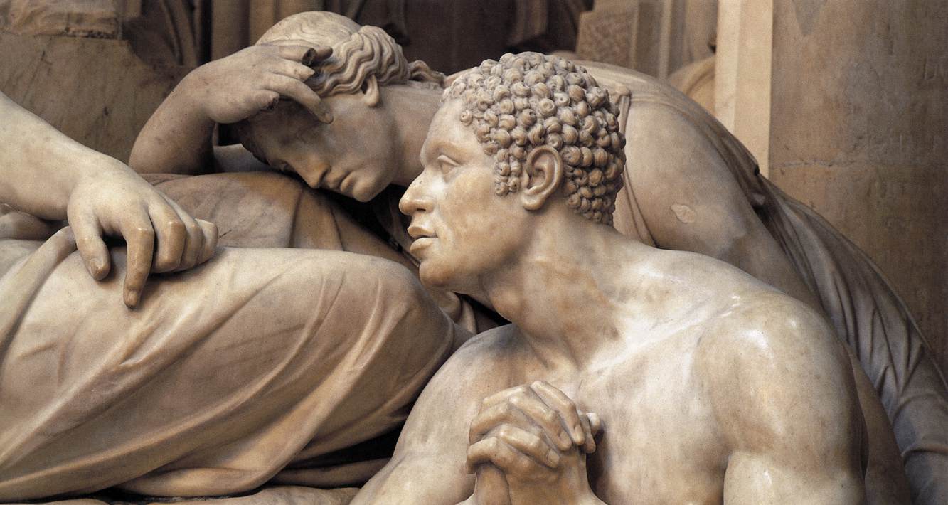 Monument to Charles James Fox (detail) by WESTMACOTT, Sir Richard