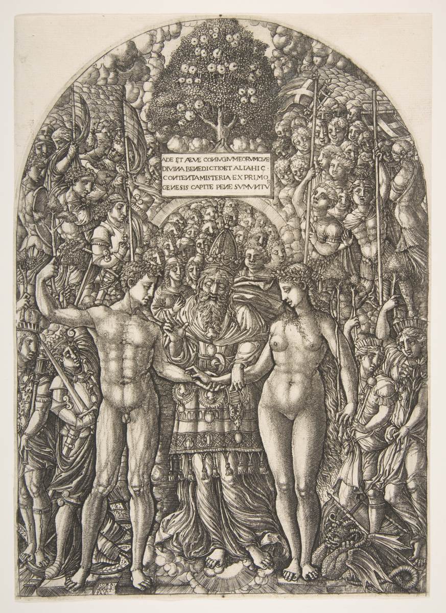 The Marriage of Adam and Eve, from The Apocalypse by DUVET, Jean