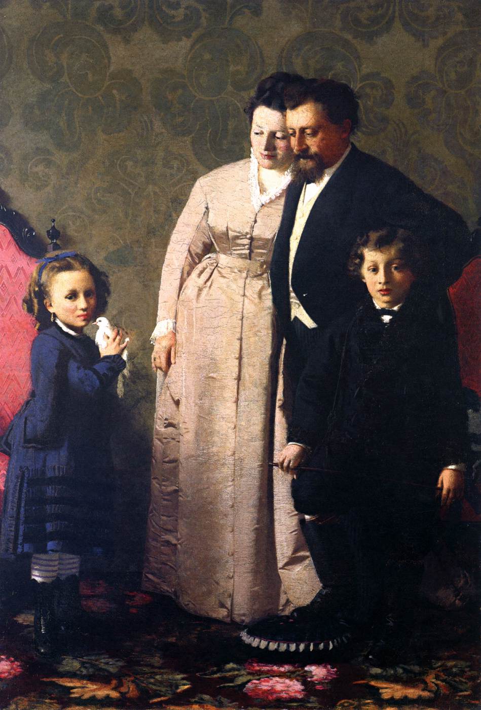 The Guidini Family by FAVRETTO, Giacomo