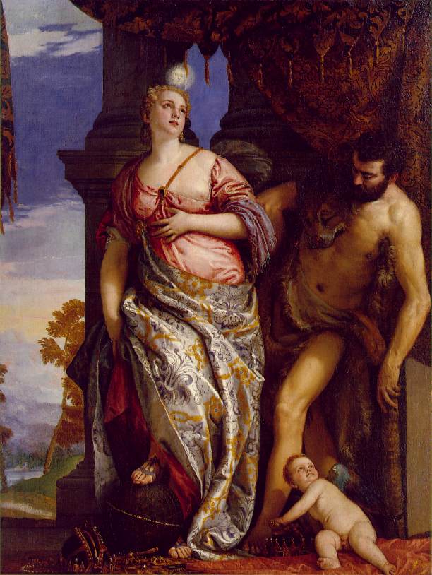 Allegory of Wisdom and Strength by VERONESE, Paolo