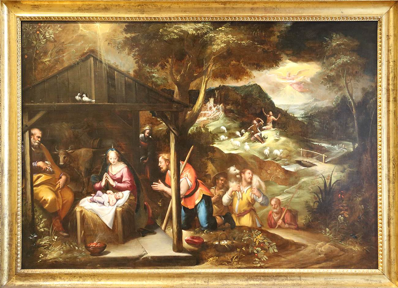 Adoration of the Shepherds by CALVAERT, Denys