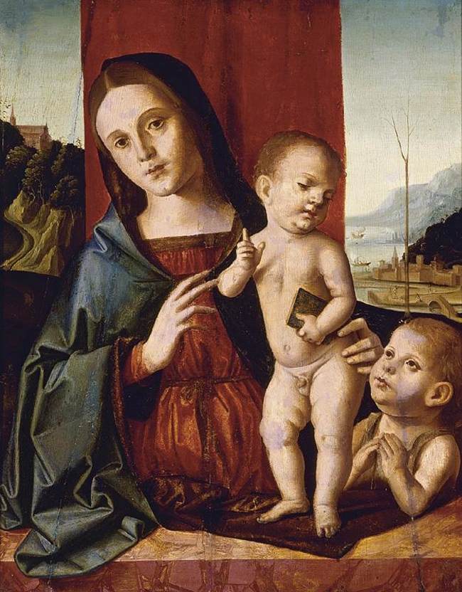 Madonna and Child with the Infant Saint John the Baptist by