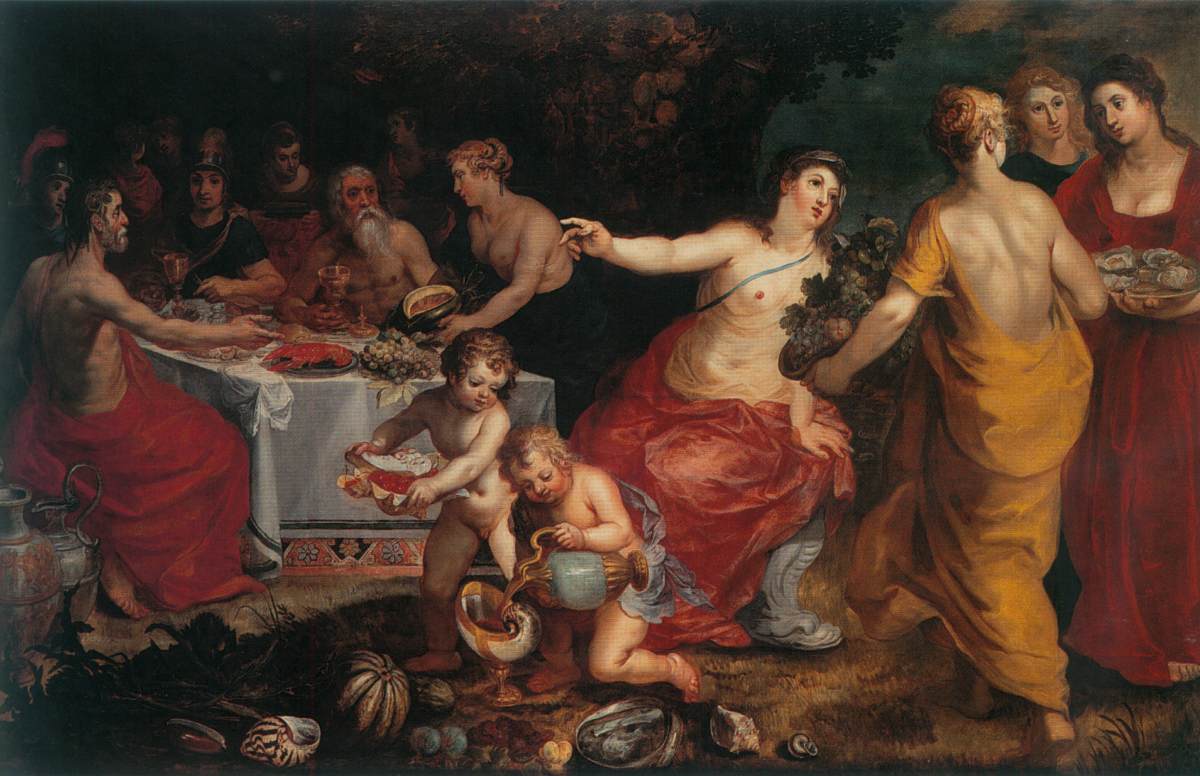 Banquet of Achelous by BALEN, Hendrick van