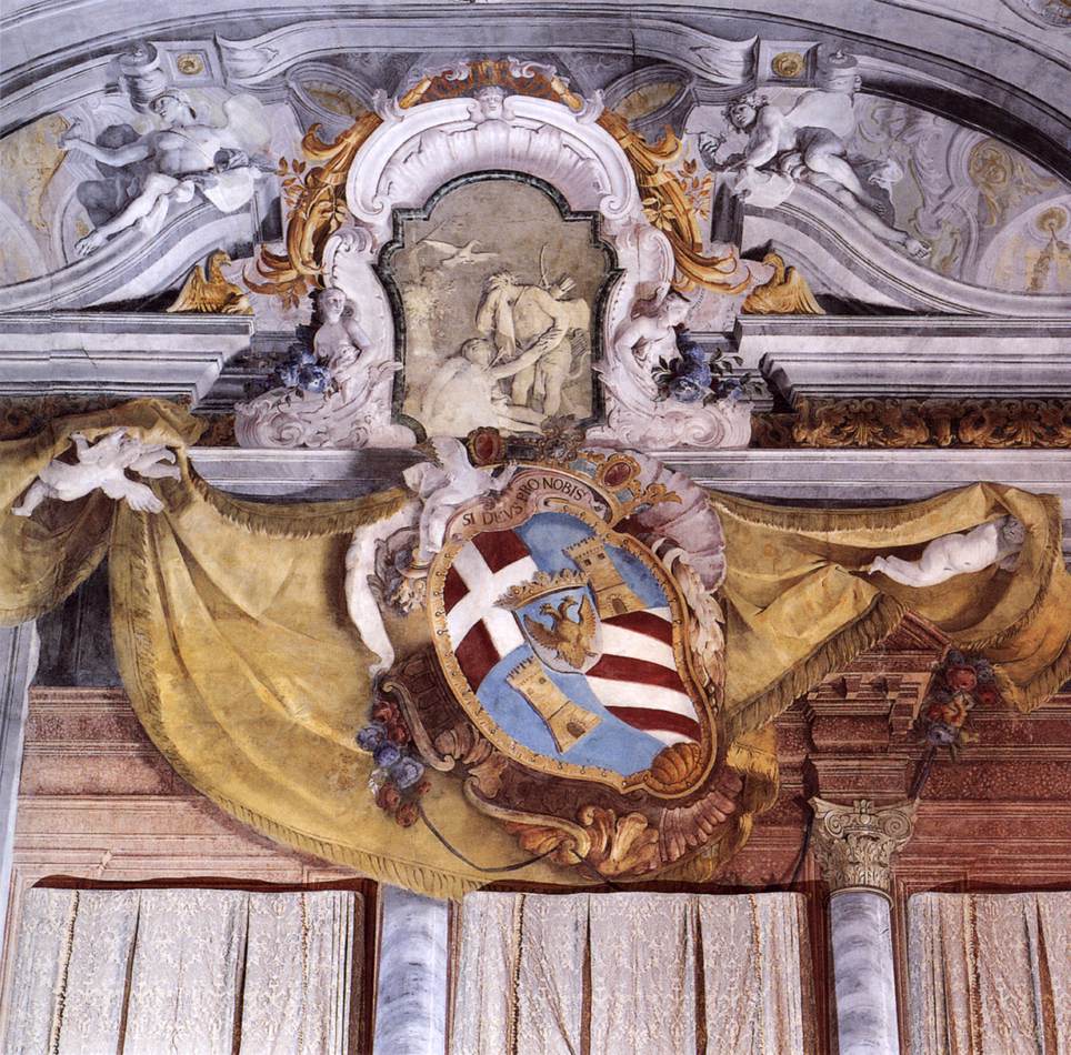 Rezzonico Coat-of-Arms by CROSATO, Giovanni Battista