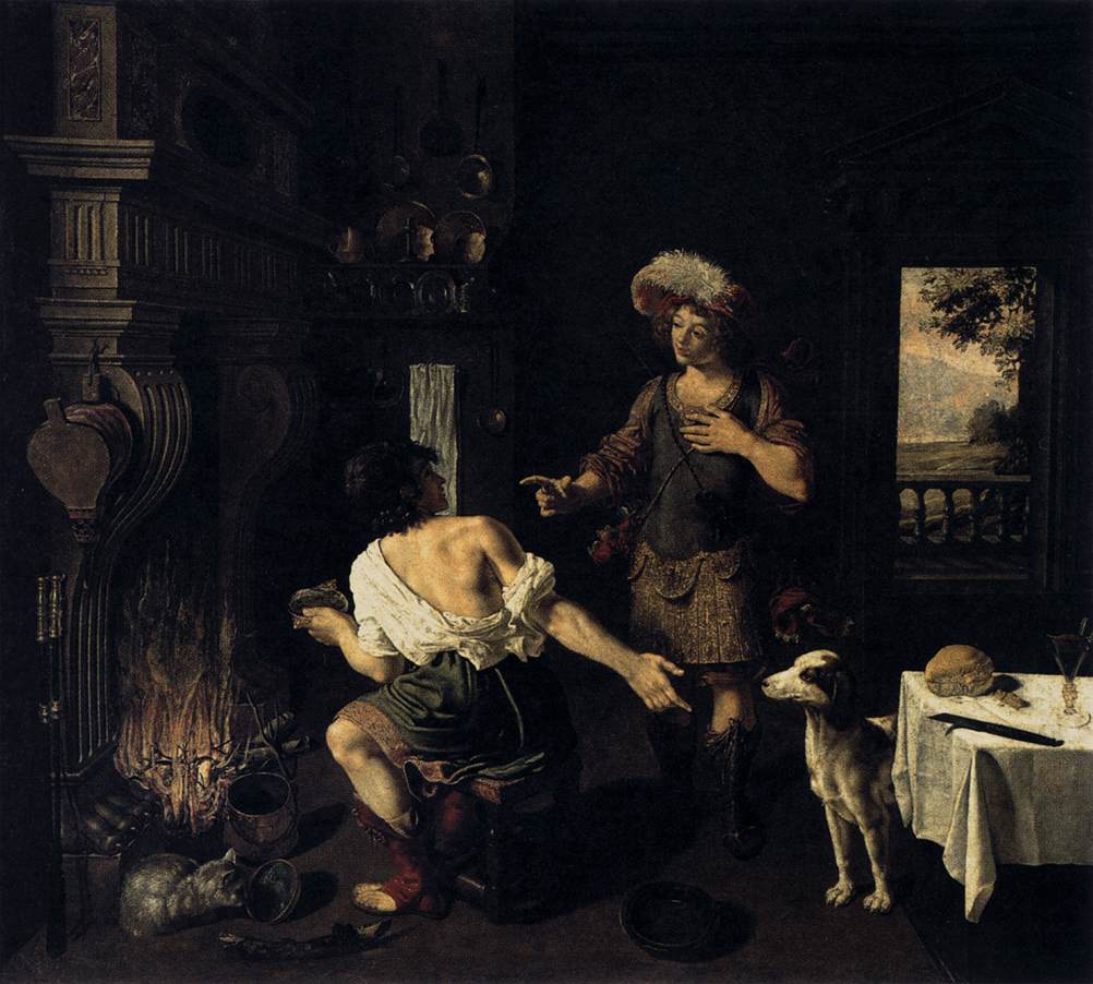 Esau and Jacob by CORNEILLE, Michel I