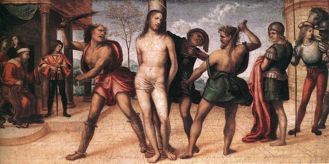 Flagellation of Christ by SODOMA, Il