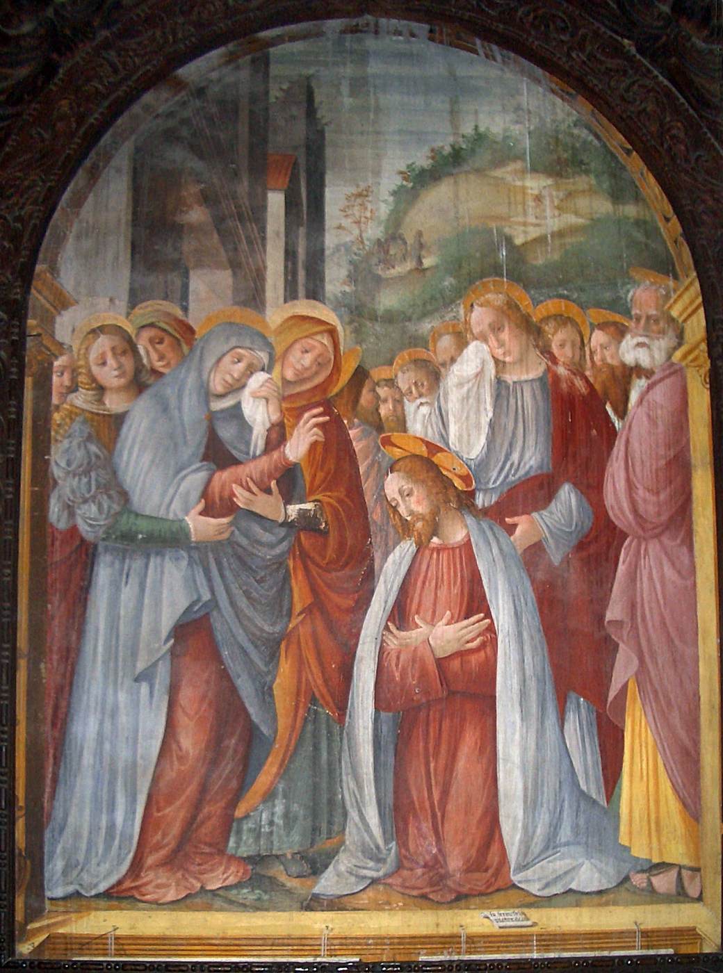 Christ Taking Leave of His Mother by