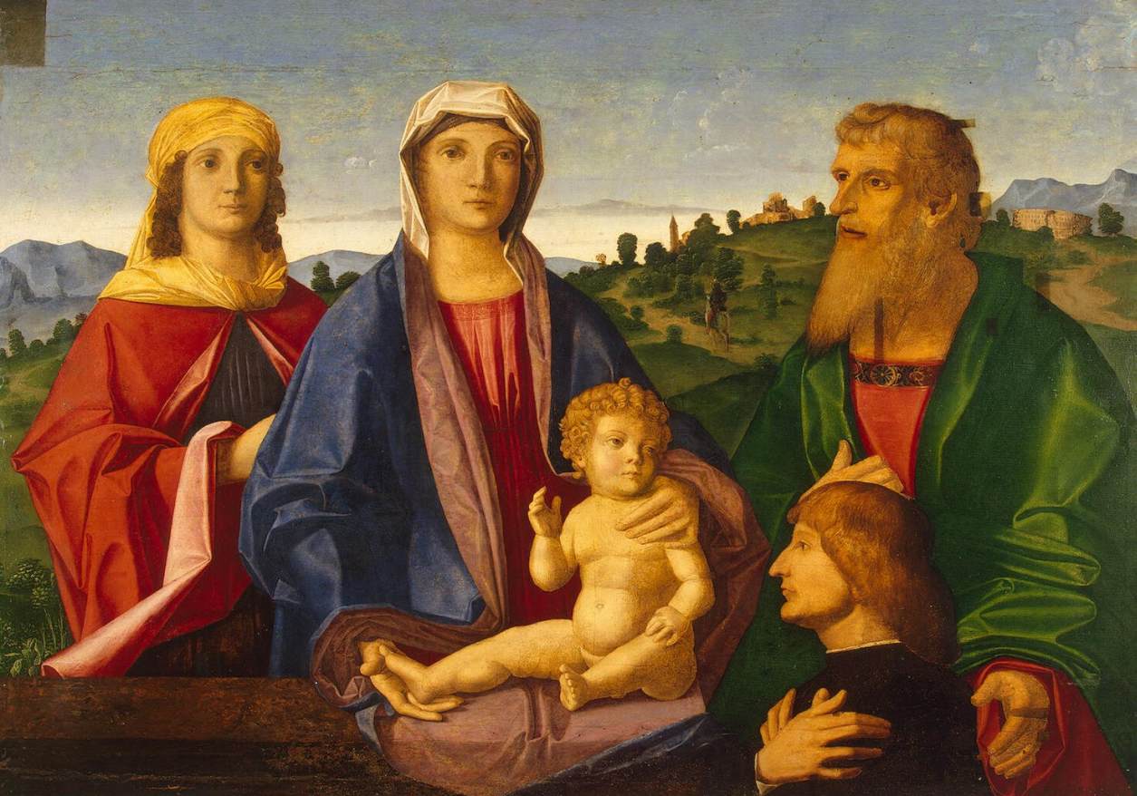 Madonna and Child with Saints and the Donor by