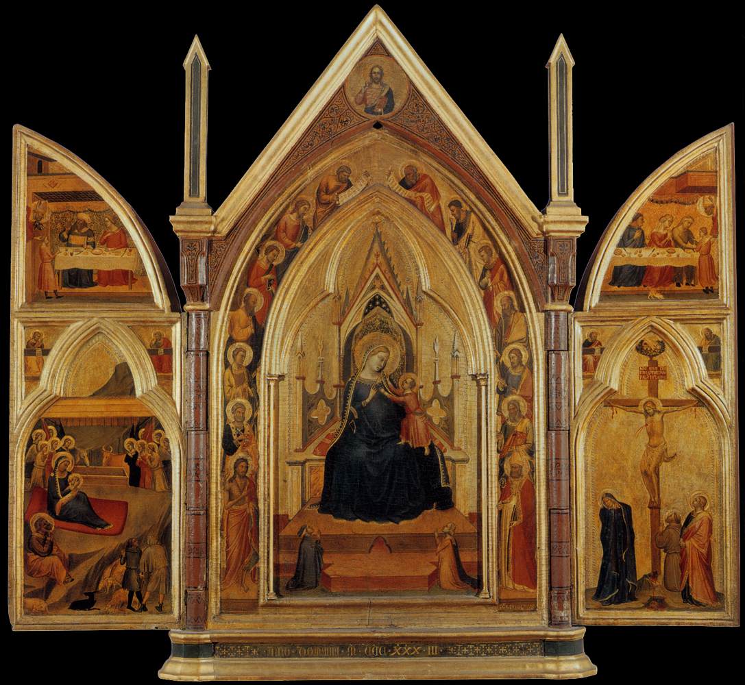 Triptych by DADDI, Bernardo