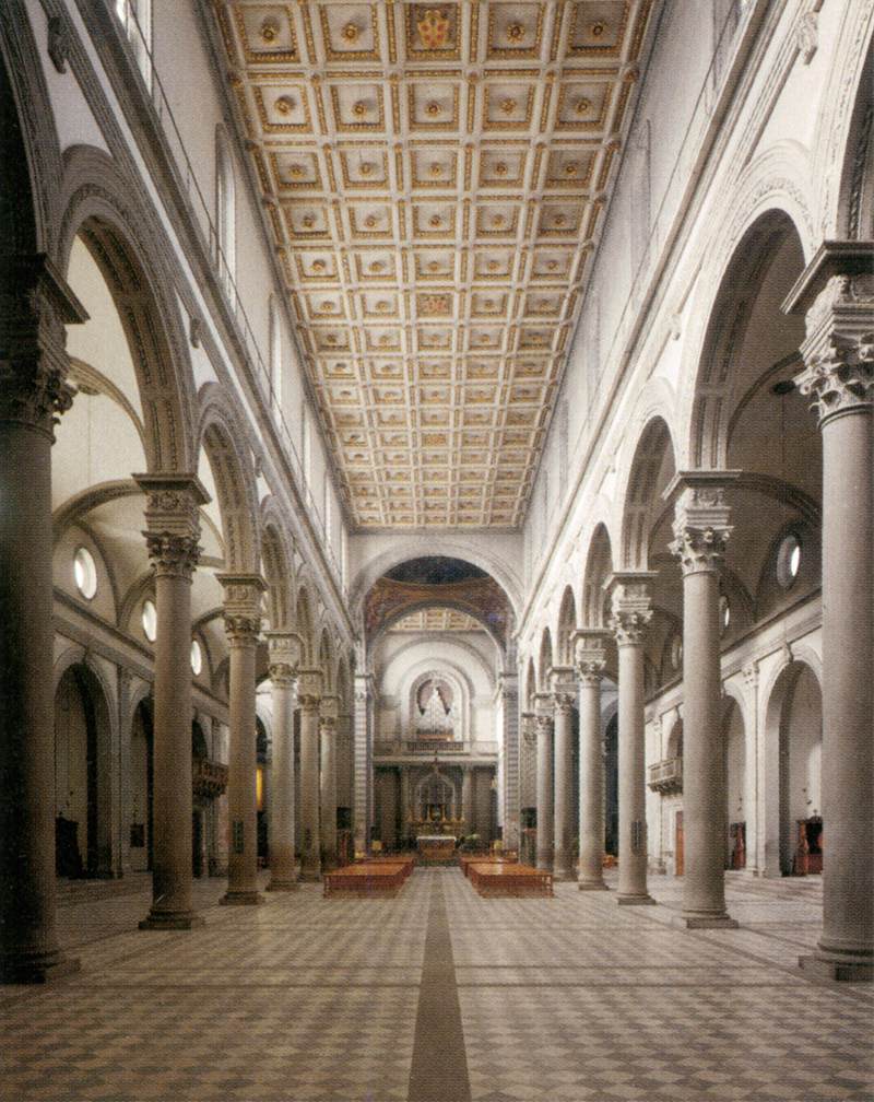 San Lorenzo: View of the nave toward the choir by