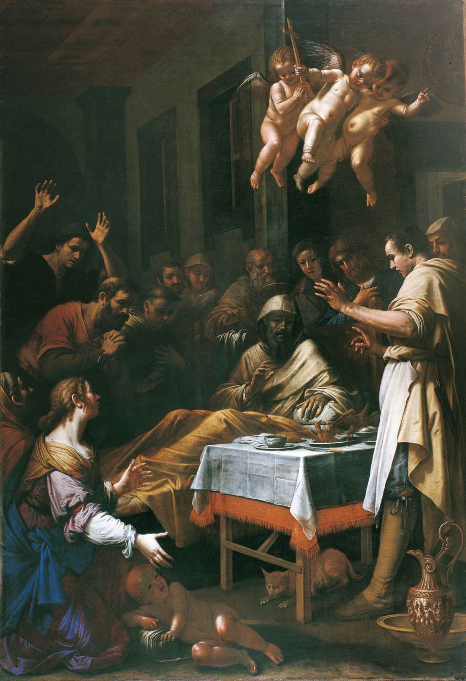 St Nicholas of Tolentino Resuscitates the Birds by BALASSI, Mario