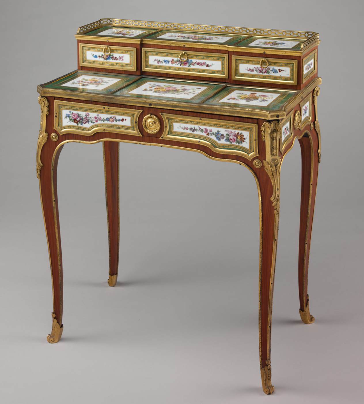 Small writing desk (bonheur-du-jour) by CARLIN, Martin