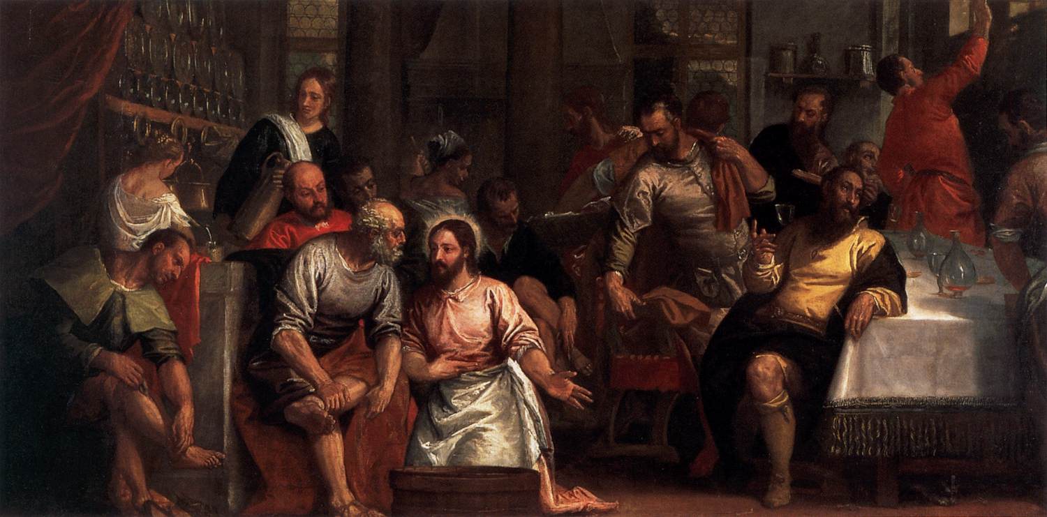 Christ Washing the Feet of the Disciples by VERONESE, Paolo