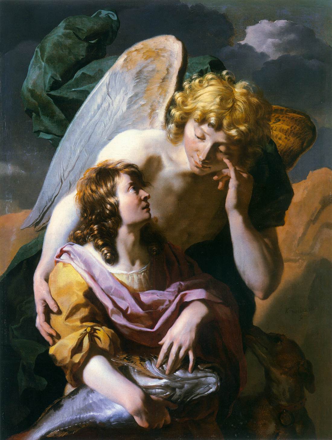 Tobias and the Angel with the Fish by DUJARDIN, Karel