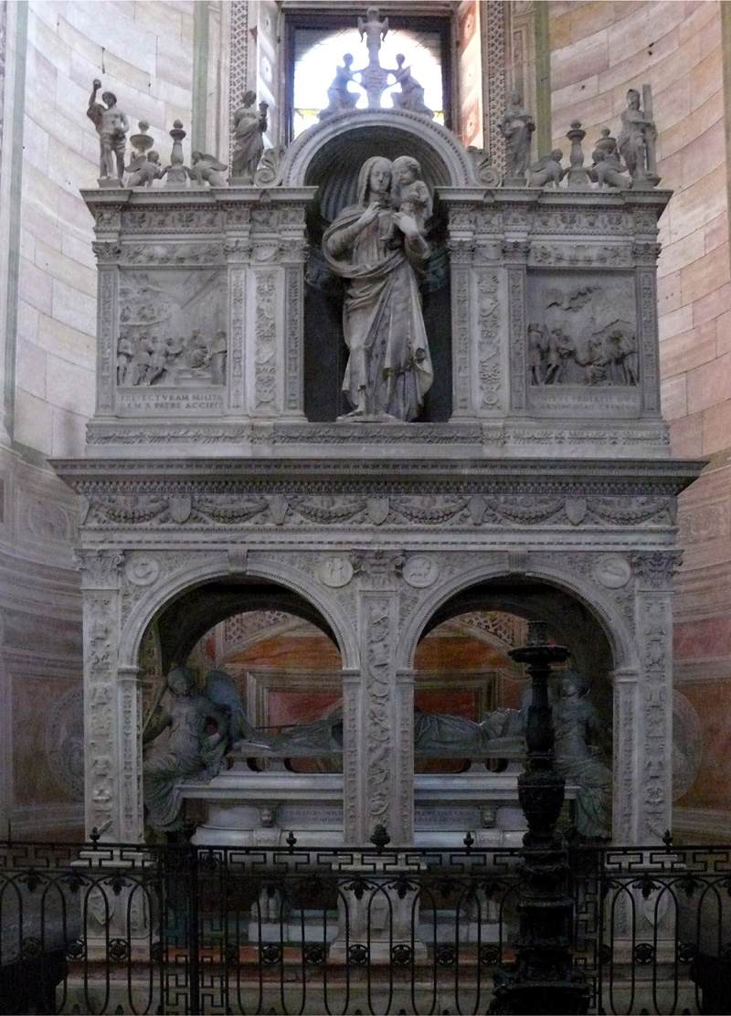 Tomb of Gian Galeazzo Visconti by ROMANO, Gian Cristoforo