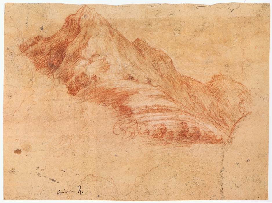 Landscape with Mountains by