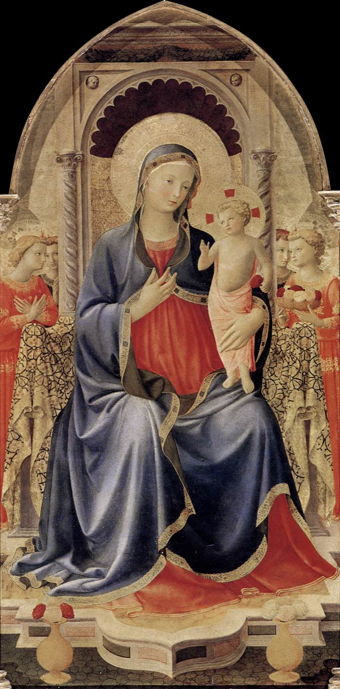 Cortona Polyptych (central panel) by ANGELICO, Fra