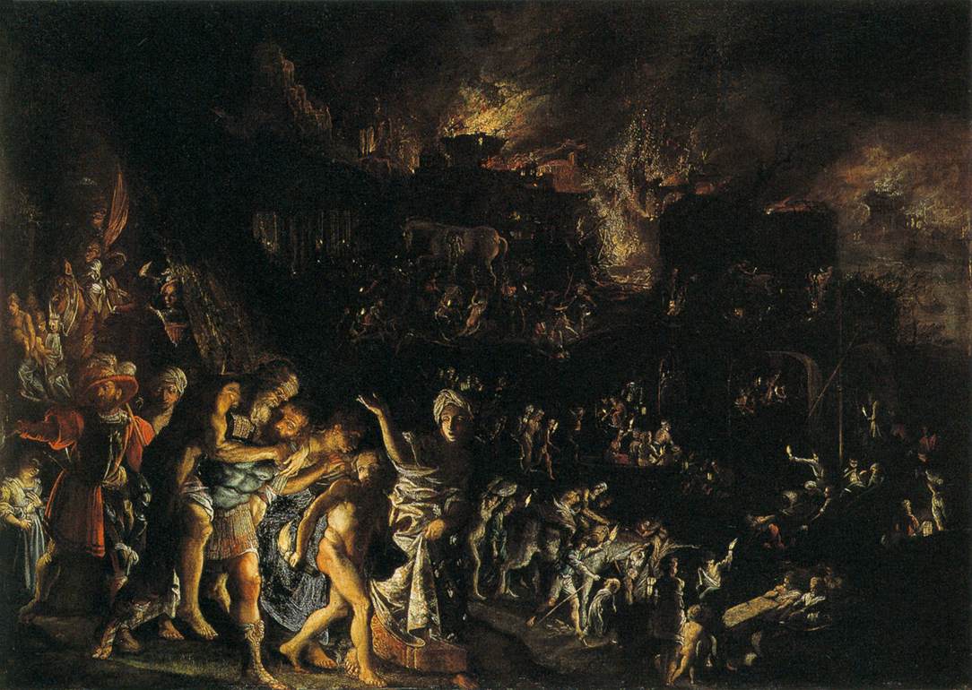 The Burning of Troy by