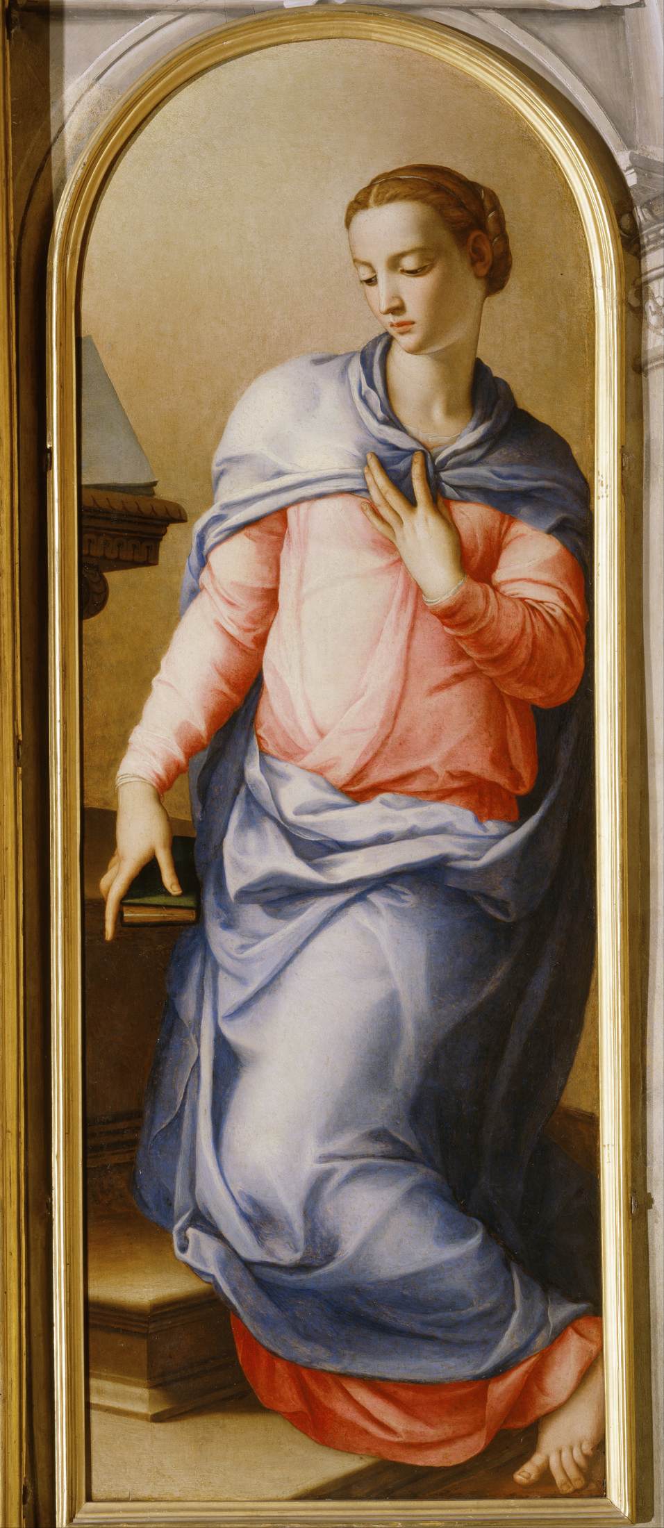 Virgin of the Annunciation by BRONZINO, Agnolo