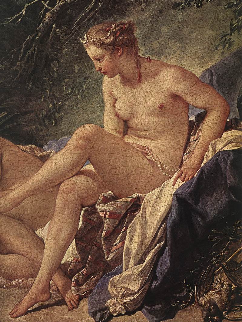 Diana Resting after her Bath (detail) by