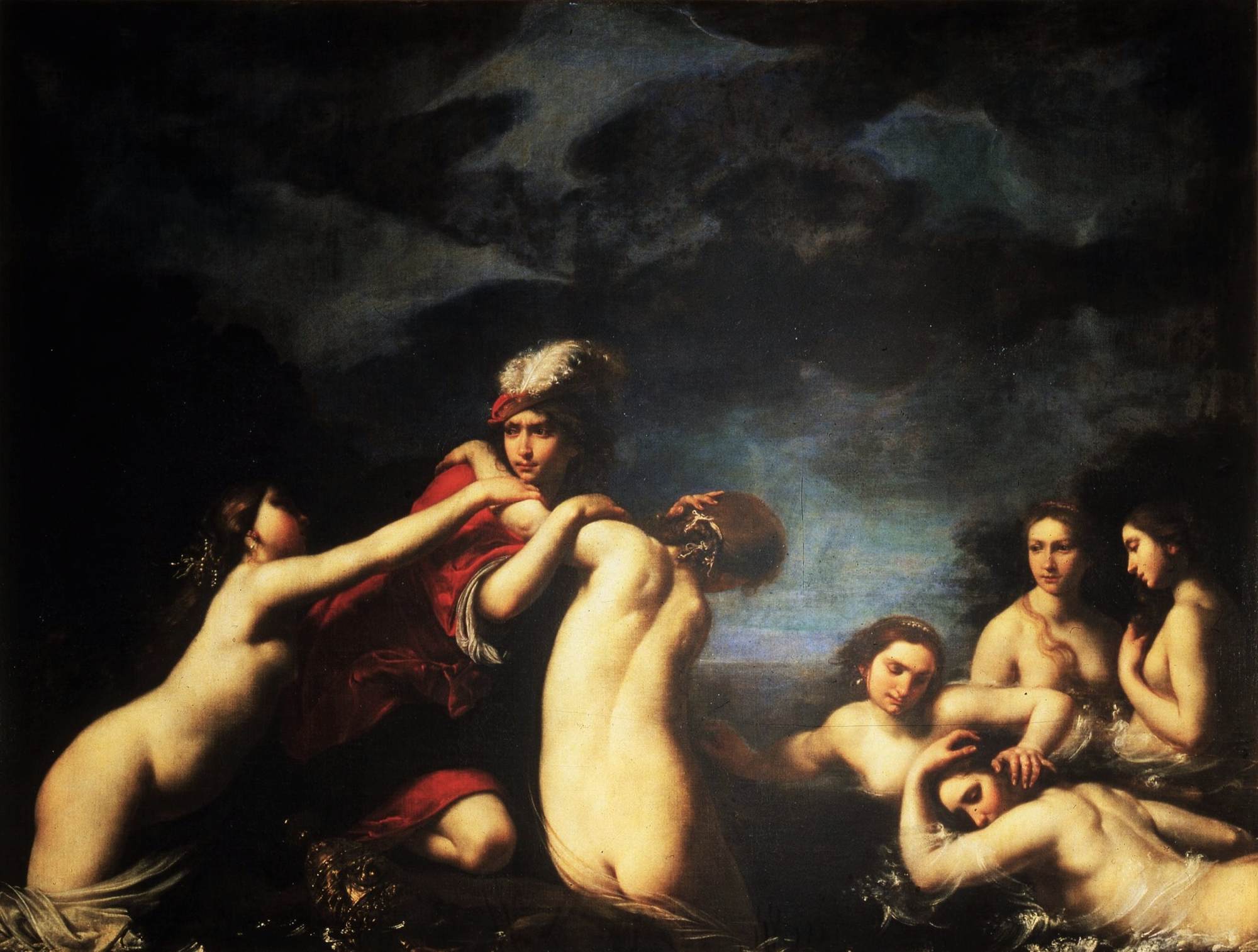 Hylas and the Nymphs by FURINI, Francesco