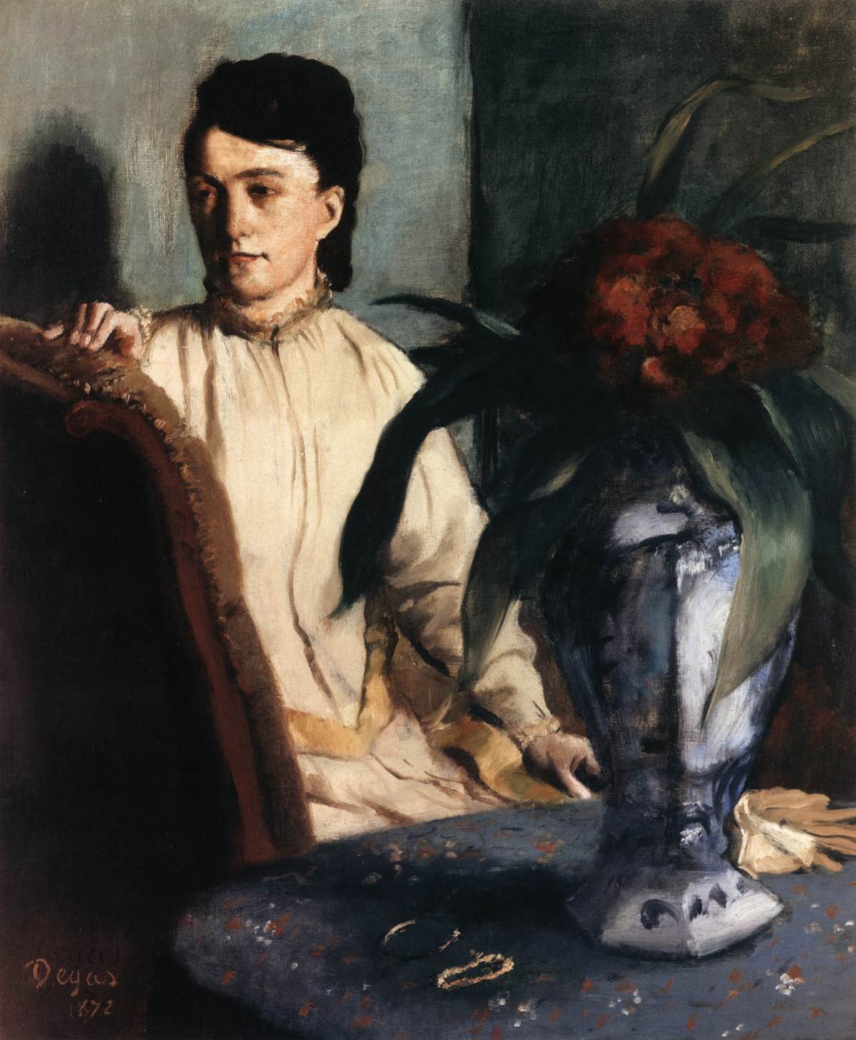 Seated Woman by DEGAS, Edgar