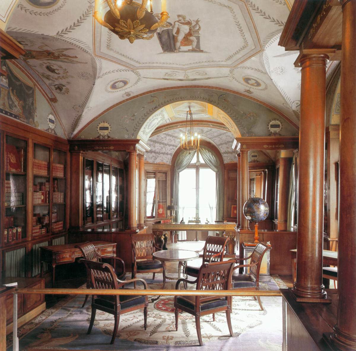 Library by FONTAINE, Pierre-François-Léonard