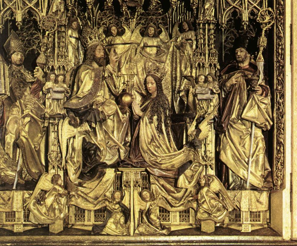 Coronation of the Virgin by PACHER, Michael