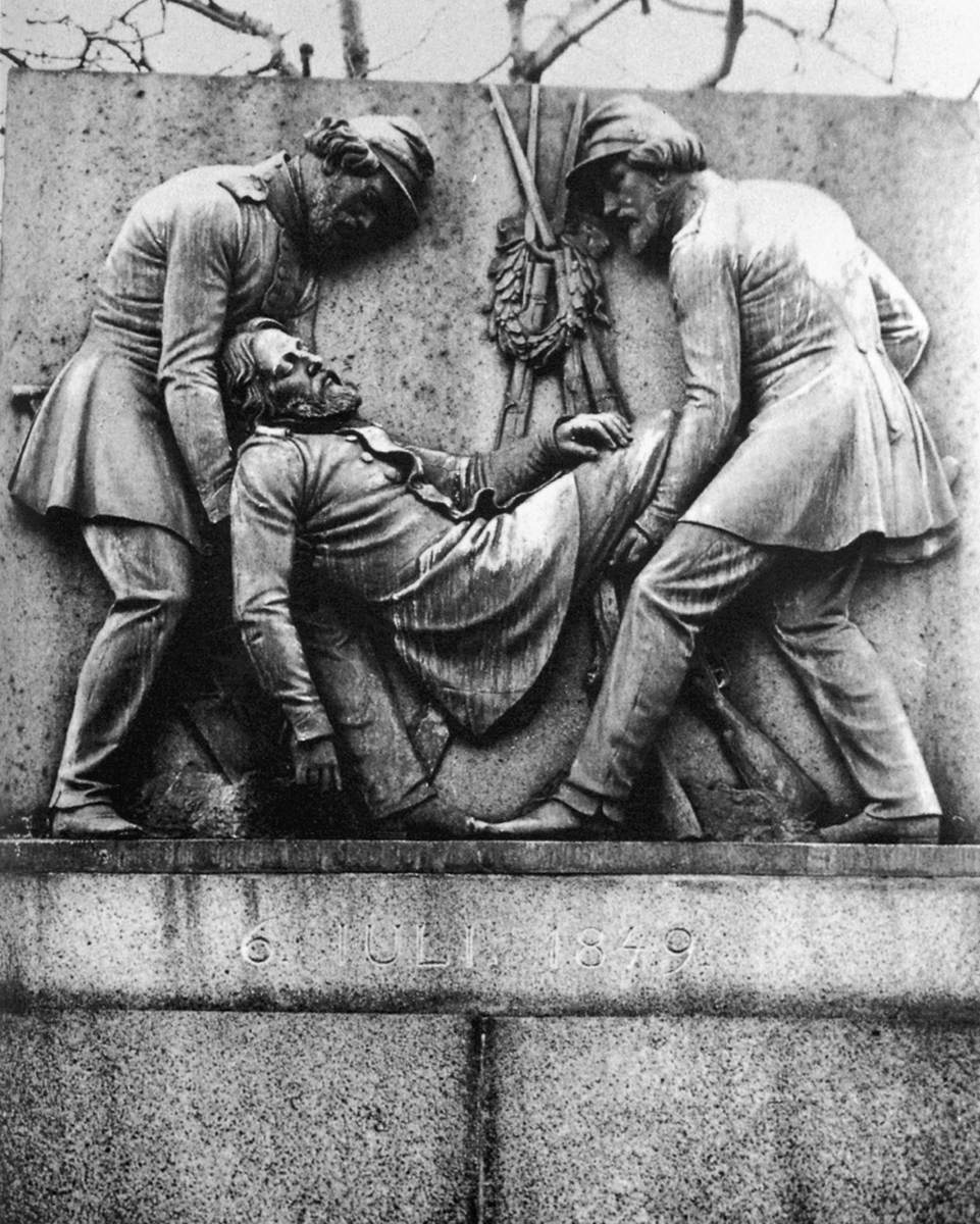 Soldiers Burying their Dead by