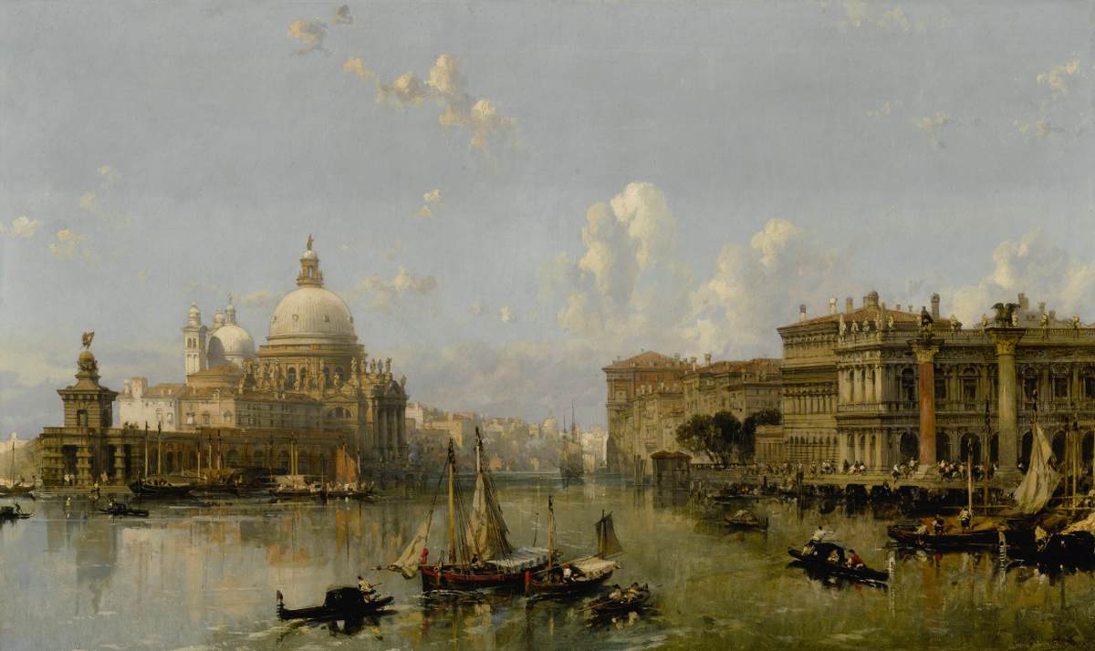 Venice, Approach to the Grand Canal by