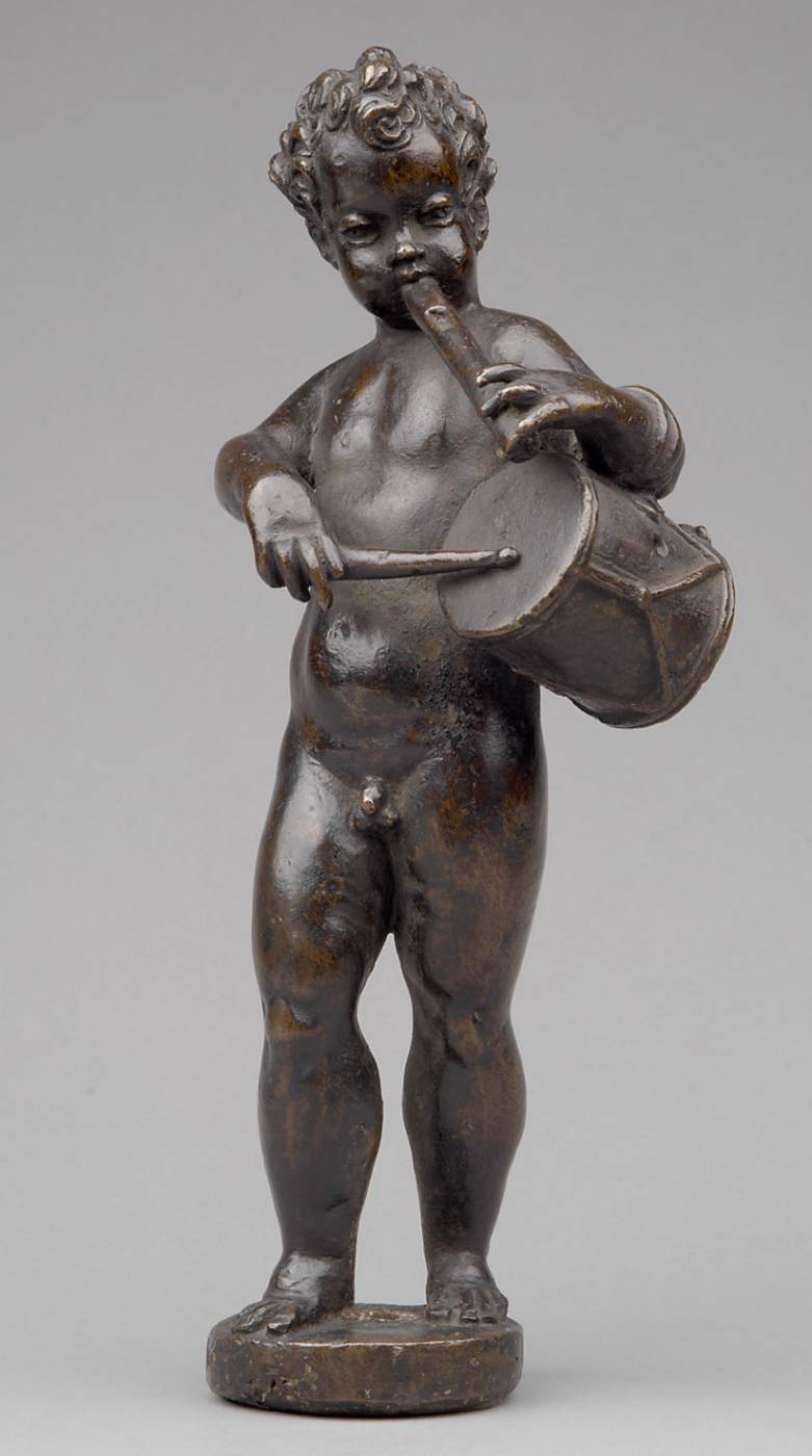 Putto with Drum by ROCCATAGLIATA, Nicolò