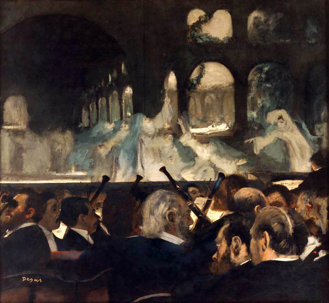 The Ballet Scene from Meyerbeer's Opera 'Robert le Diable' by DEGAS, Edgar