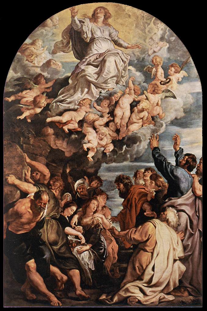 Assumption of the Virgin by RUBENS, Peter Paul