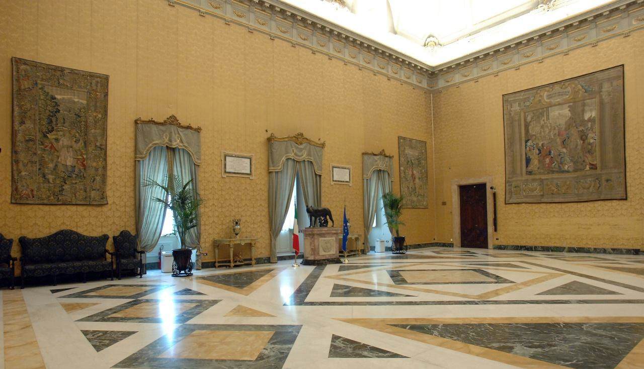 Palazzo Montecitorio: interior by BASILE, Ernesto