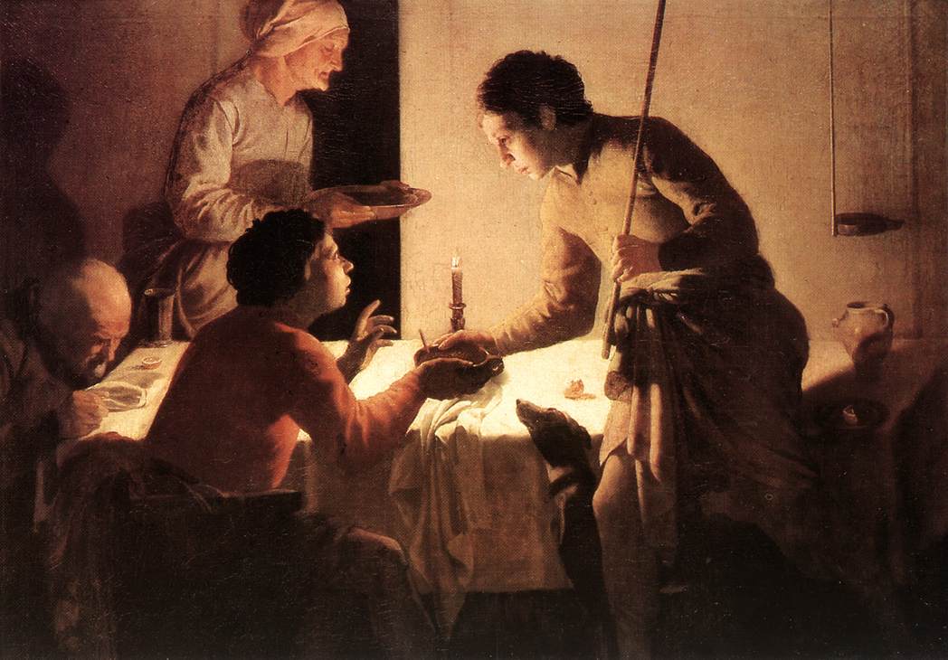 The Supper by TERBRUGGHEN, Hendrick