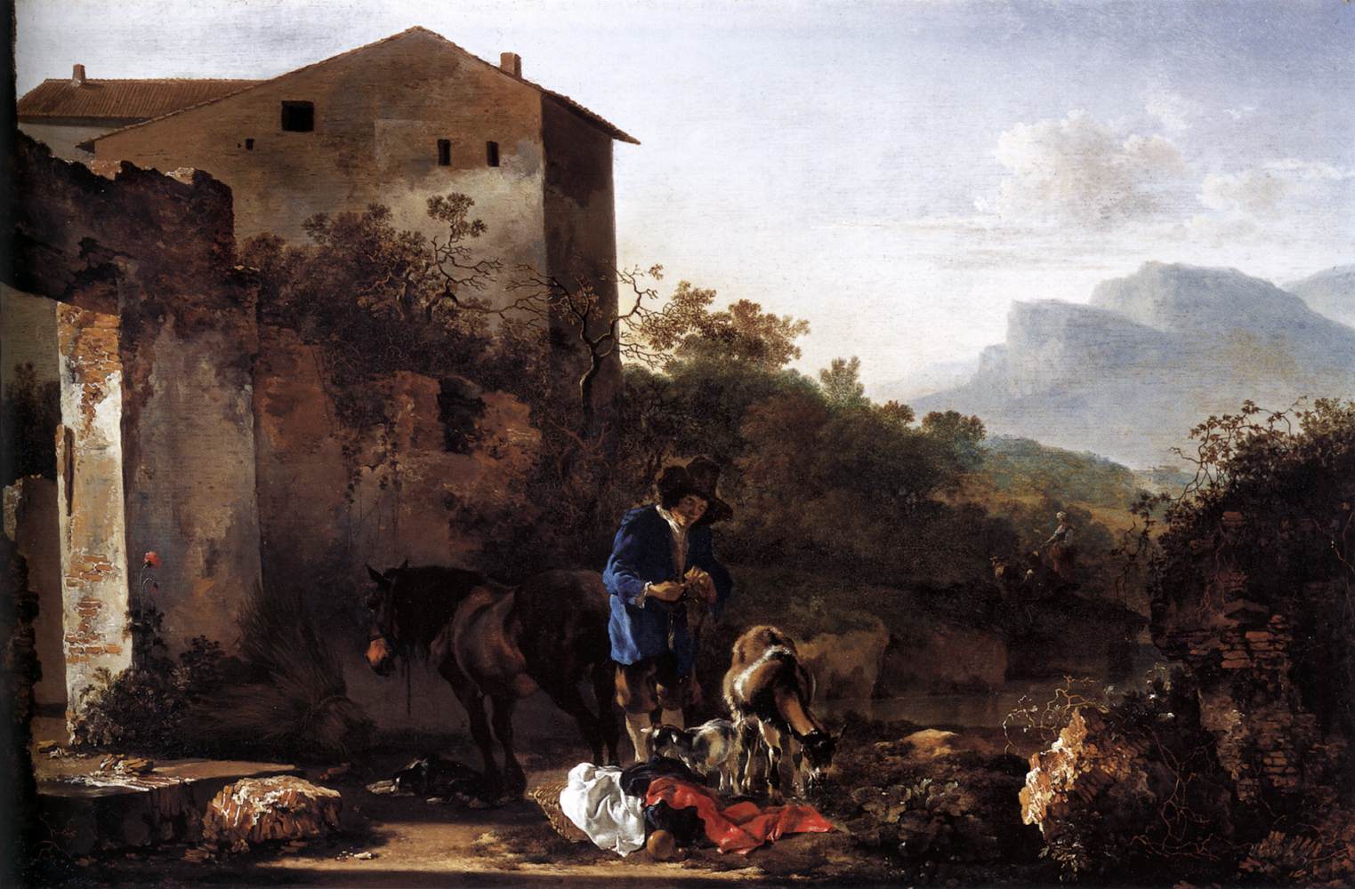 Landscape with a Goatherd by