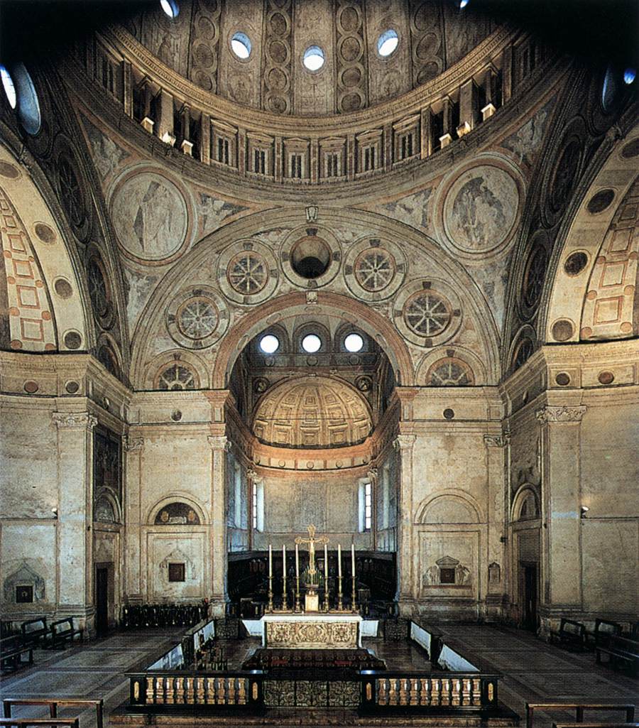 Interior view by BRAMANTE, Donato