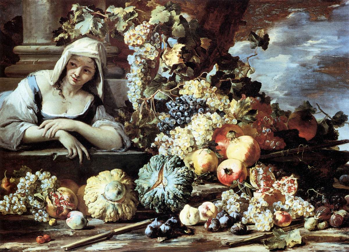 Still-Life with a Female Figure by