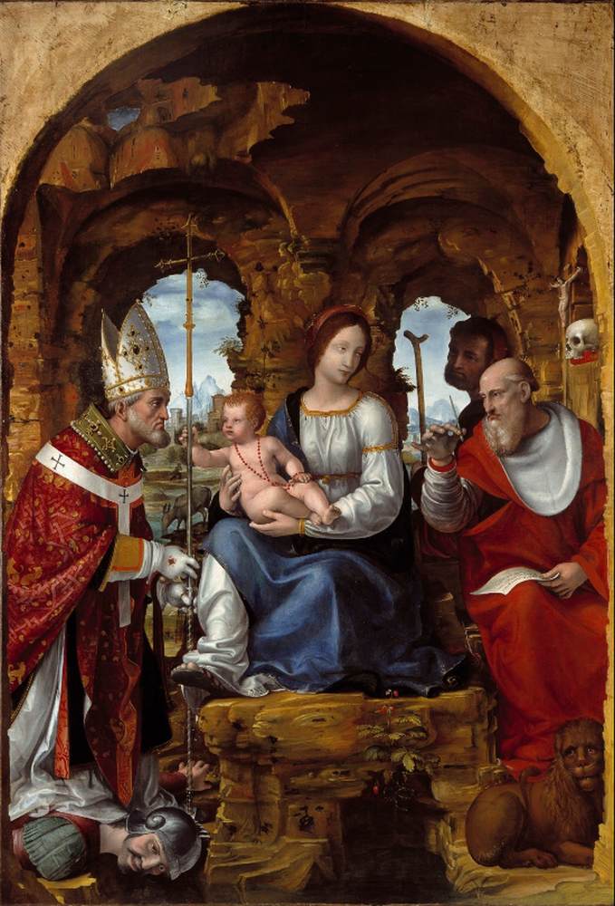 Madonna and Child with Saints by