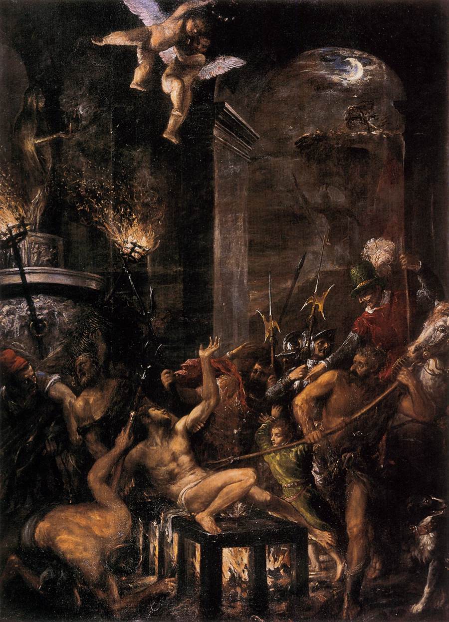 Martyrdom of St Lawrence by