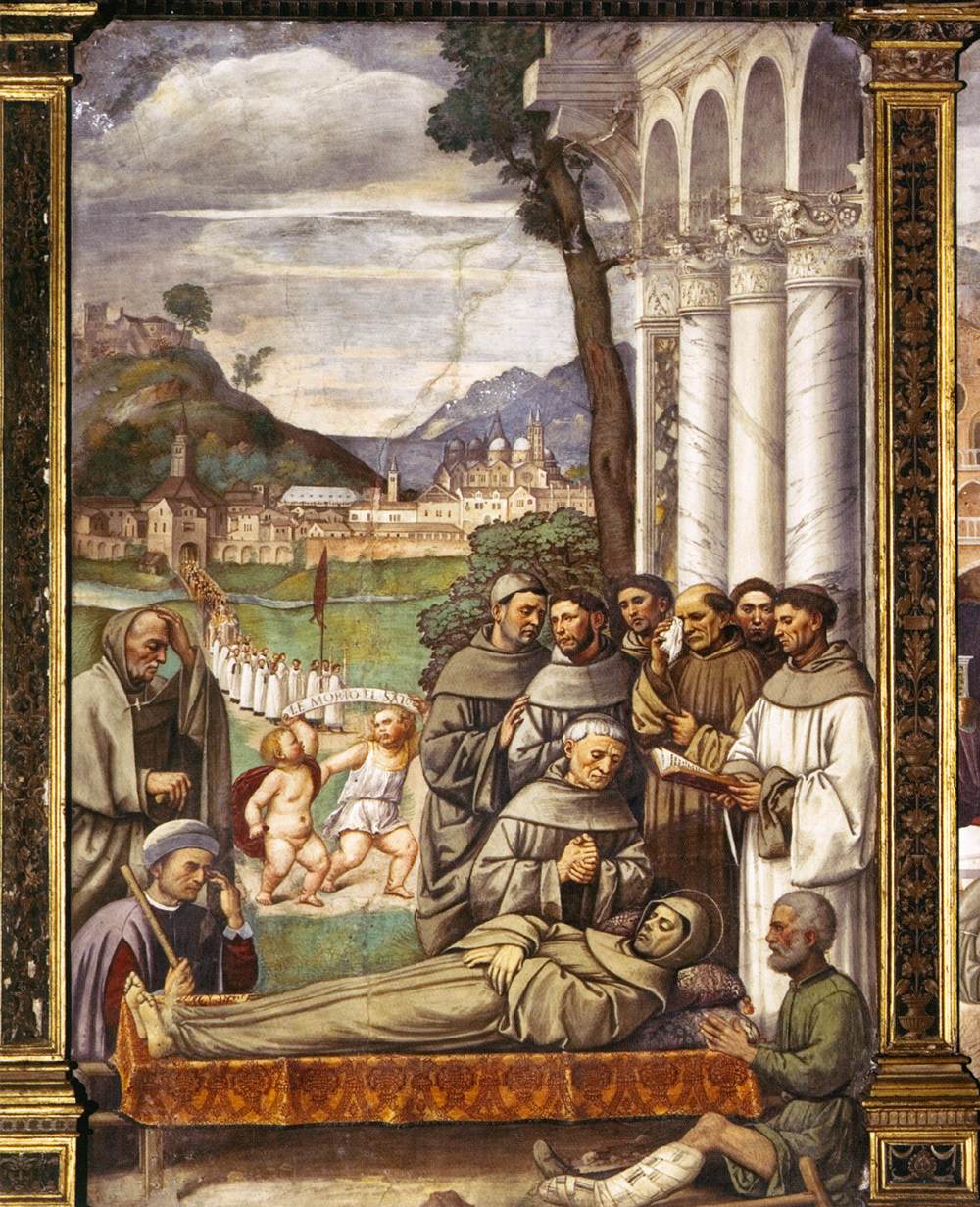 Death of St Anthony by