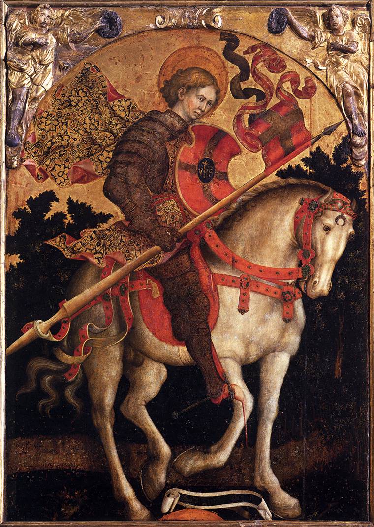 St Chrysogonus on Horseback by