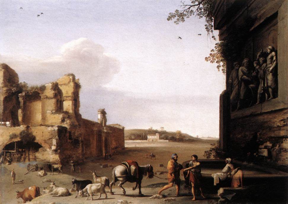 Ruins of Ancient Rome by POELENBURGH, Cornelis van