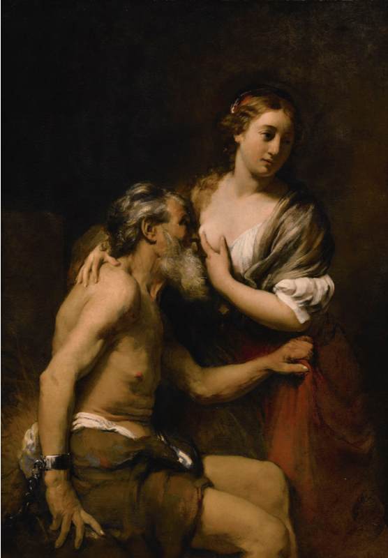 Roman Charity by DROST, Willem