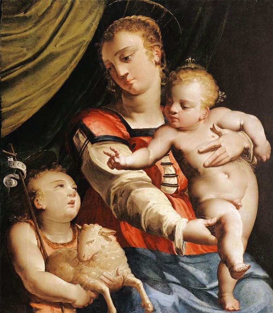 Virgin and Child with the Young St John the Baptist by