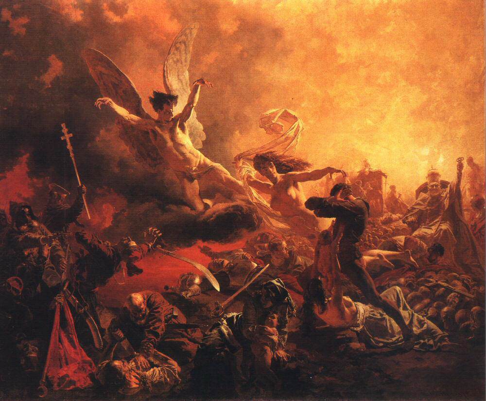 The Triumph of the Genius of Destruction by ZICHY, Mihály