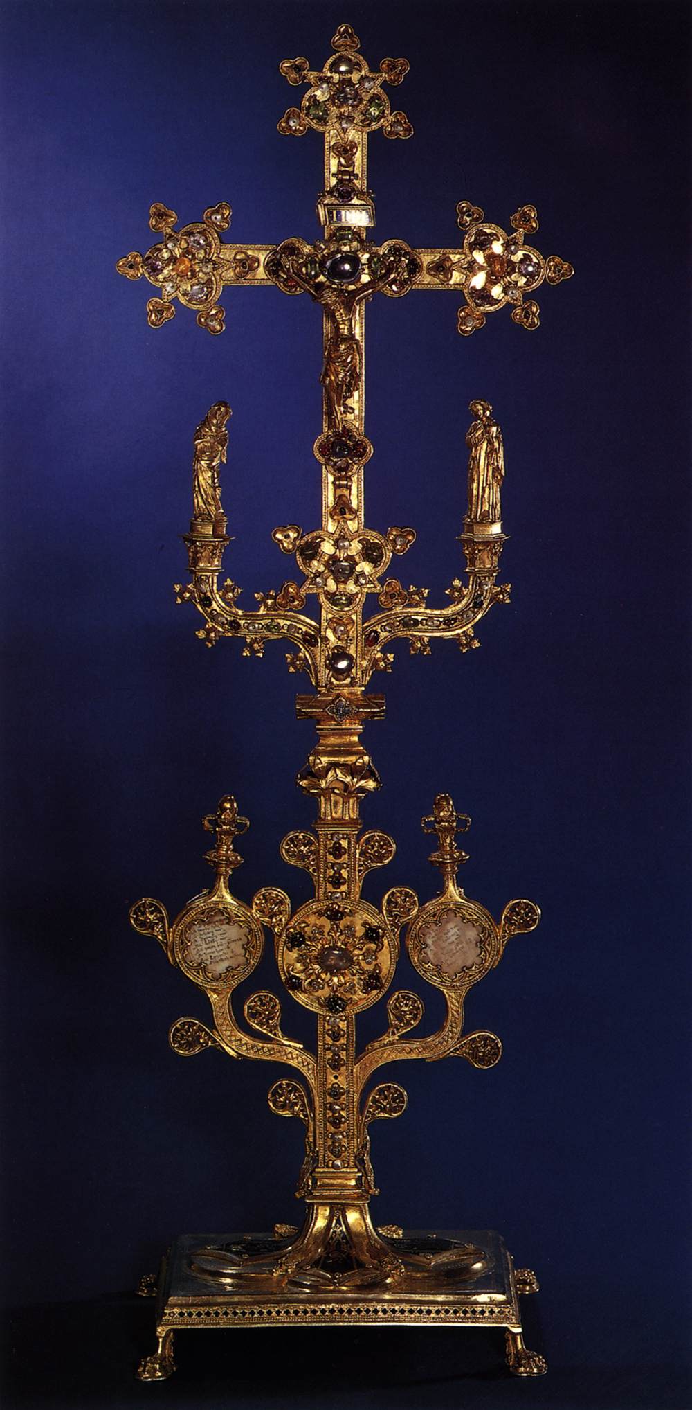 Reliquary Crucifix by UNKNOWN GOLDSMITH, Austrian